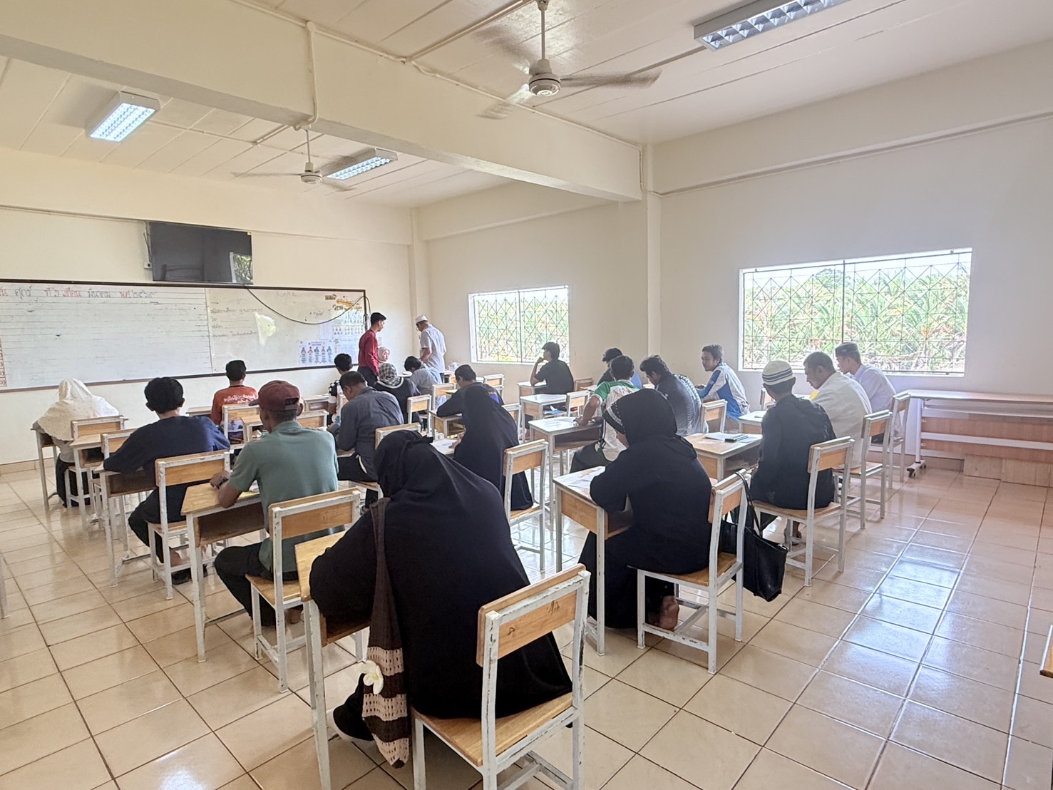 🏫🔈บรรยากาศการสอบวัดผลสัมฤทธิ์ปลายภาคเรียนที่ 2/2568📝✨