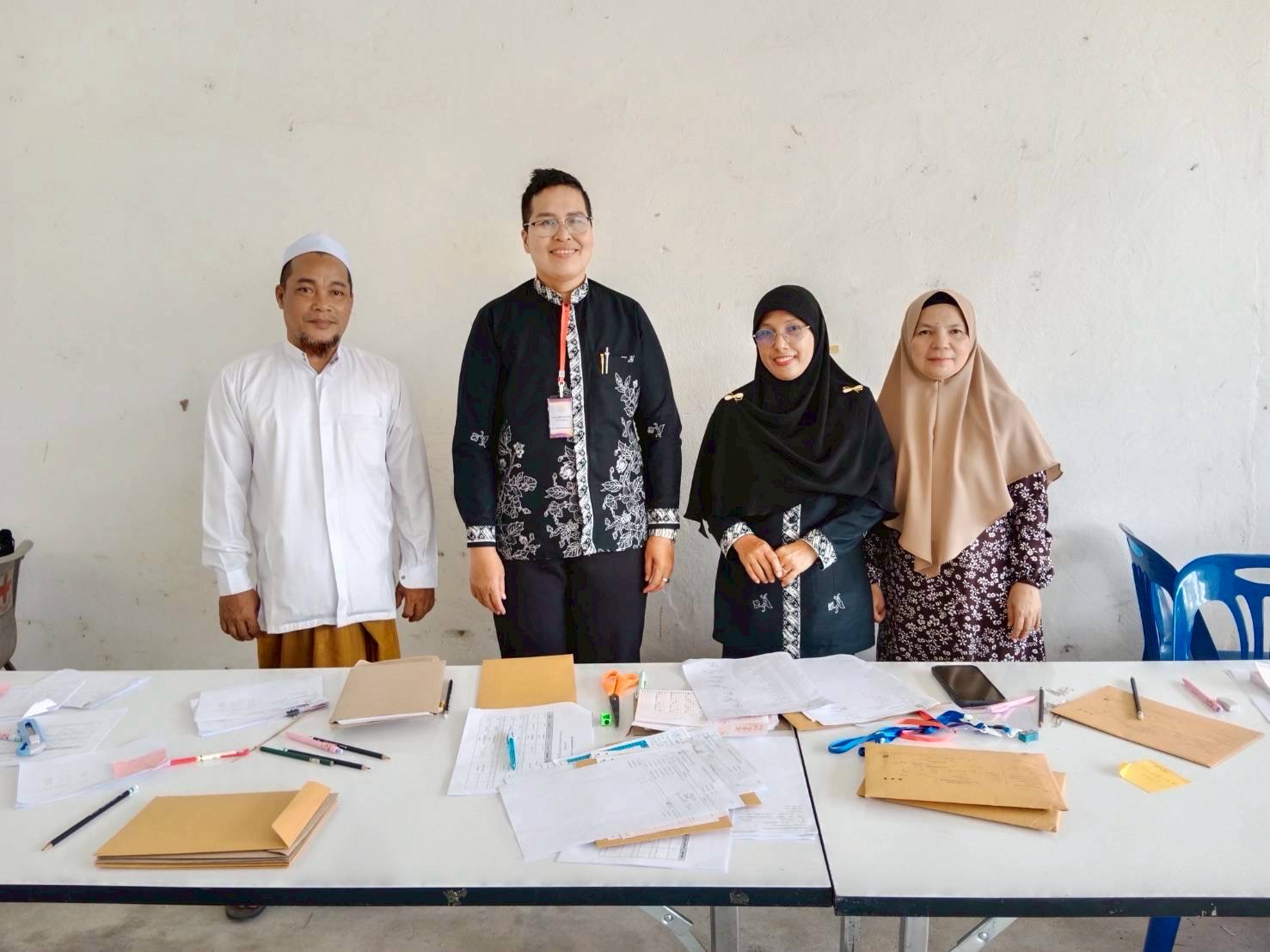 🤍🤍ปอเนาะโรงเรียนบ้านกูวิง 15(2) ต้อนรับการตรวจเยี่ยมและให้กำลังใจ การดำเนินการสอบปลายภาคเรียนที่ 2 ปีการศึกษา 2568  🤍🤍