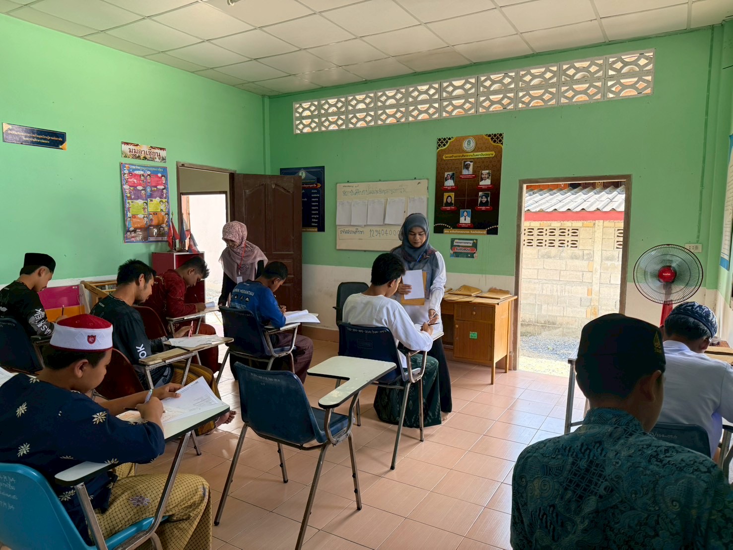 🤍สกร.ระดับอำเภอปะนาเระ ดำเนินการสอบปลายภาคเรียนที่ 2 ปีการศึกษา 2568  🤍🤍