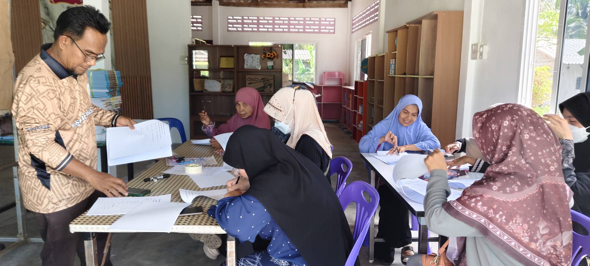 จัดสอบหลักสูตรส่งเสริมการเรียนรู้หนังสือไทย รุ่นที่ 1 ประจำปีงบประมาณ 2569