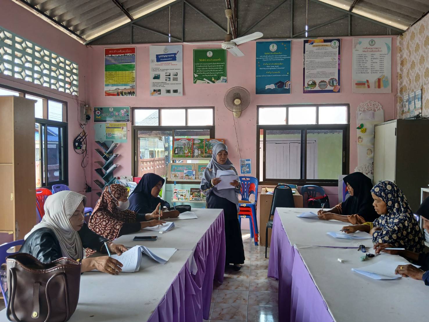 จัดสอบหลักสูตรส่งเสริมการเรียนรู้หนังสือไทย รุ่นที่ 1 ประจำปีงบประมาณ 2569