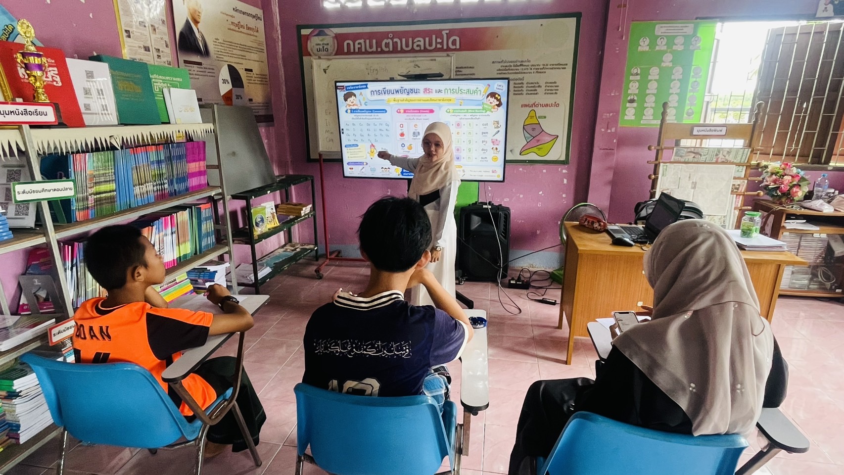 ลงพื้นที่นิเทศการจัดการเรียนรู้เพื่อคุณวุฒิตามระดับ
