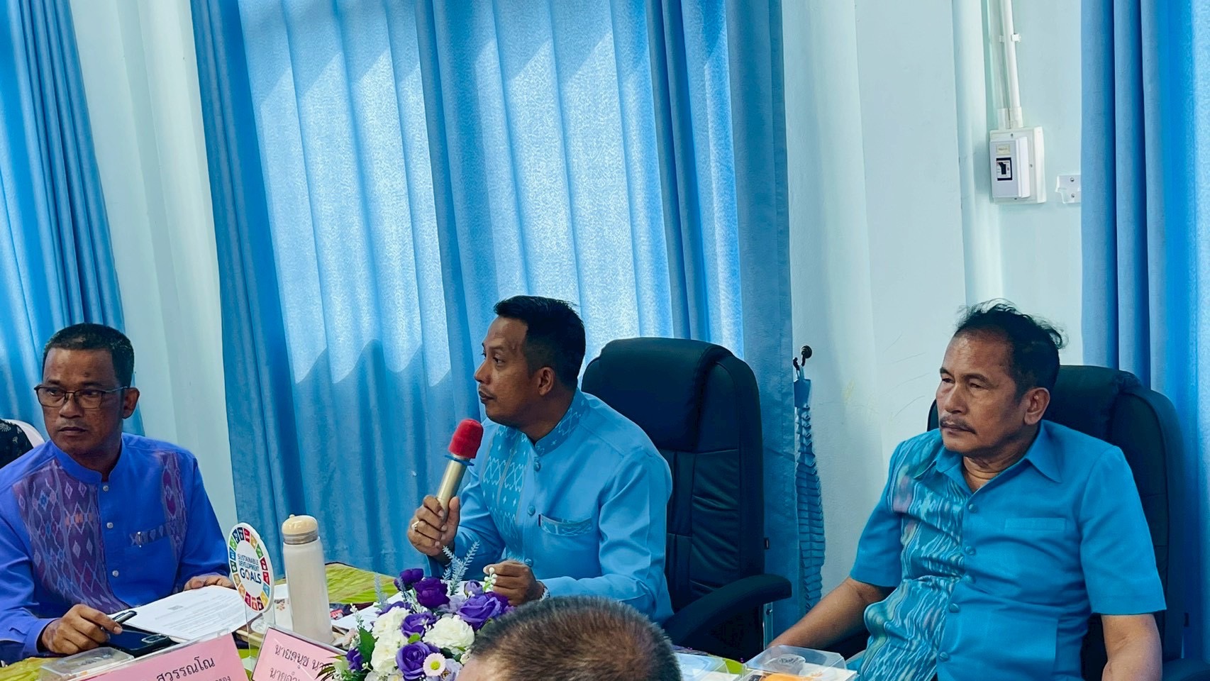 ทีมครู ศกี.ระดับตำบลตรัง เข้าร่วมประชุมหัวหน้าส่วนราชการอำเภอมายอ ประจำเดือนกรกฎาคม 2569 “สัญจร ครั้งที่ 7”