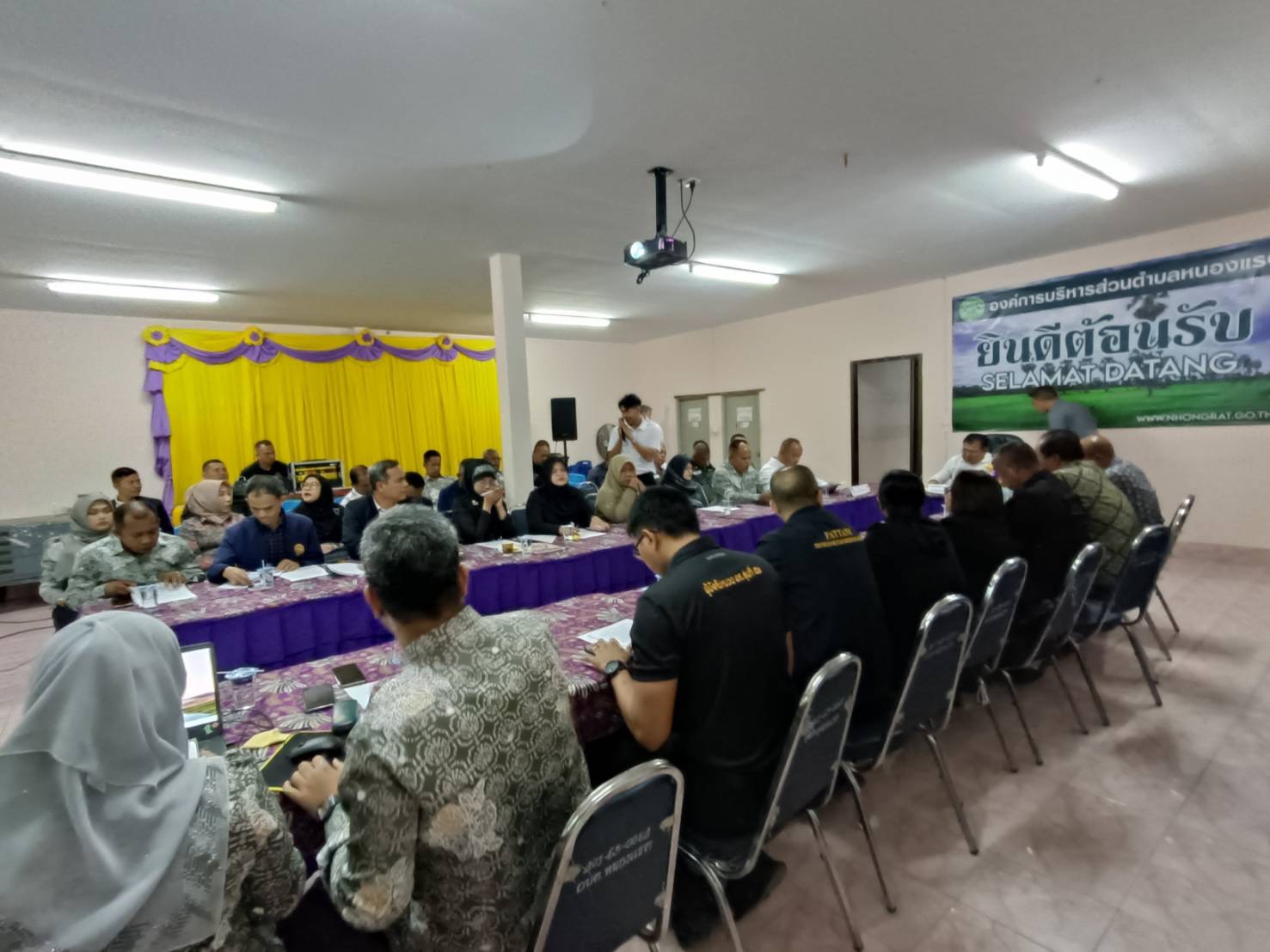 📢 6 สิงหาคม 2569 | สกร.ระดับอำเภอยะหริ่ง “เข้าร่วมประชุมประจำเดือนหัวหน้าส่วนราชการสัญจรครั้งที่ 8/2569 ประจำเดือนสิงหาคม”✨