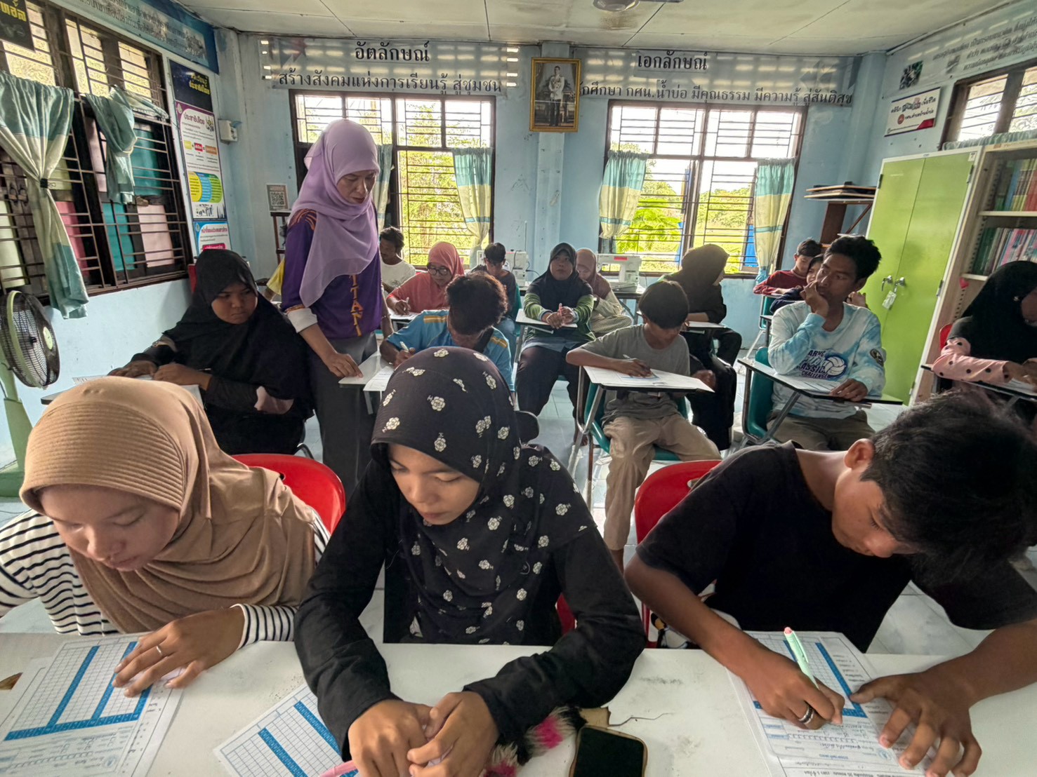 🤍🤍ศกร.ระดับตำบลบ้านน้ำบ่อ สอบวัดผลสัมฤทธิ์กลางภาคเรียน ประจำภาคเรียนที่ 1 ปีการศึกษา 2569🤍🤍