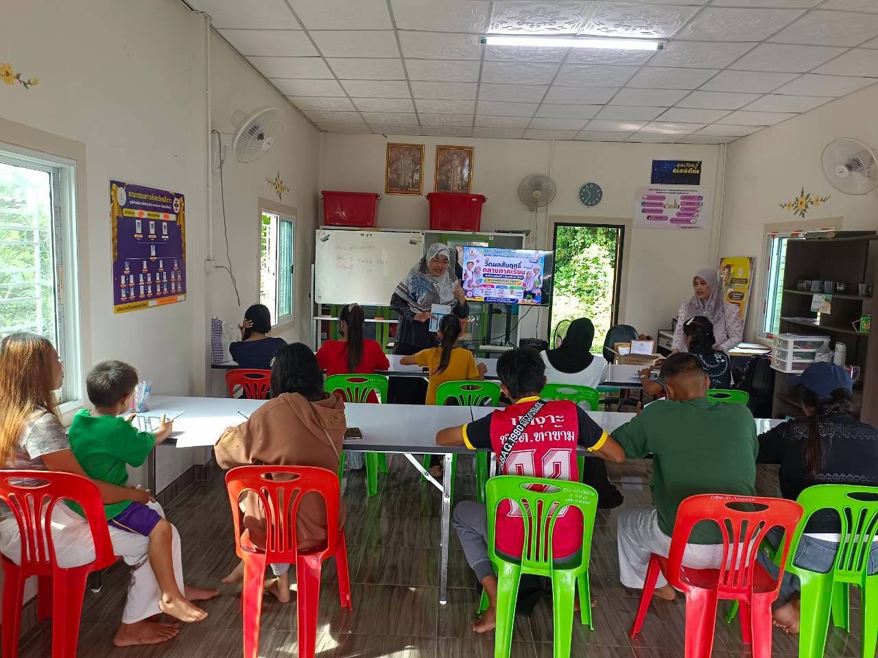 🤍🤍ศกร.ระดับตำบลท่าข้าม ดำเนินการสอบวัดผลสัมฤทธิ์กลางภาคเรียนที่ 1 ปีการศึกษา 2569 🤍🤍