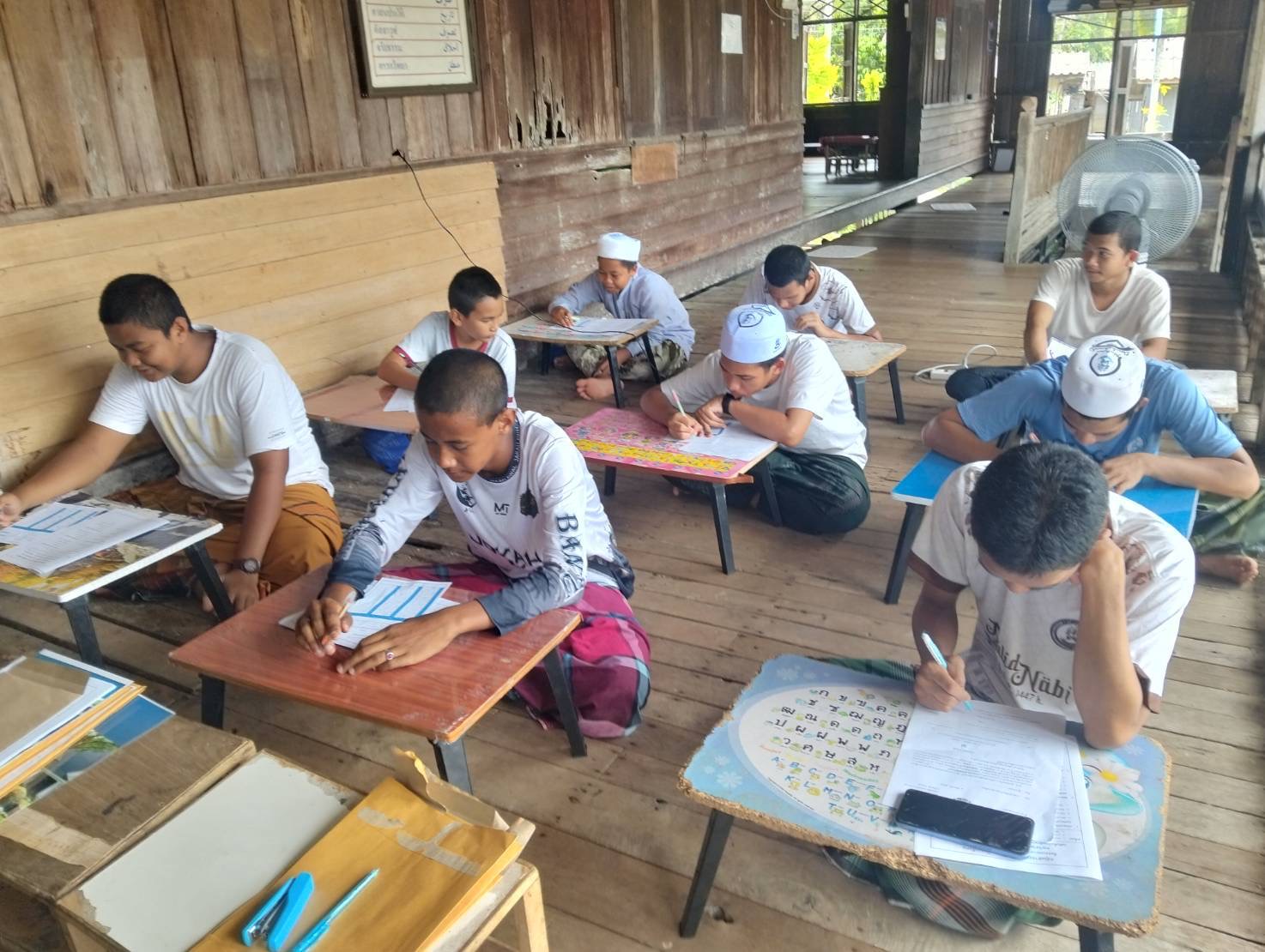 สกร.ระดับอำเภอสายบุรี มอบหมายให้ ครูอาสาฯประจำปอเนาะ สัปดาห์ที่ 12  สอบกลางภาค 1/2569