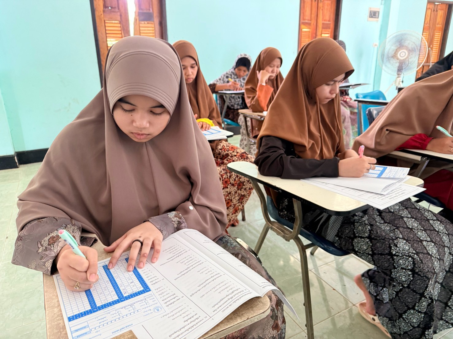 🤍 สถาบันศึกษาปอเนาะอัลกุรอานูลการีม ดำเนินการสอบวัดผลสัมฤทธิ์กลางภาคเรียนที่ 1 ปีการศึกษา 2569  🤍🤍