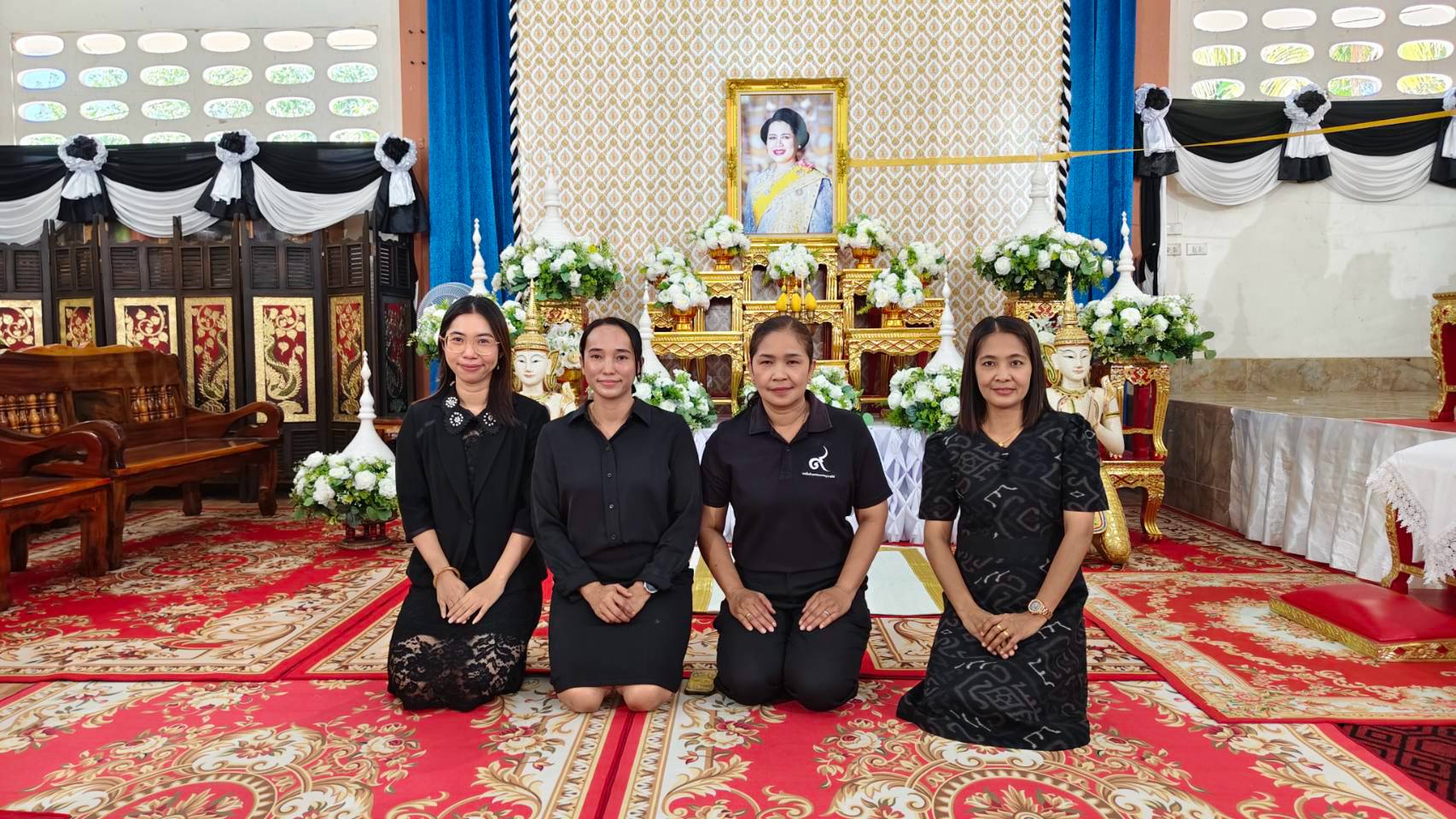 🤍🤍 สกร.ระดับอำเภอปะนาเระ ร่วมพิธีสวดพระพุทธมนต์ เจริญจิตตภาวนา ถวายเป็นพระราชกุศล เนื่องในวโรกาสวันคล้ายวันพระราชสมภพ สมเด็จพระนางเจ้าสิริกิติ์ พระบรมราชินีนาถ พระบรมราชชนนีพันปีหลวง 12 สิงหาคม 2569  🤍🤍