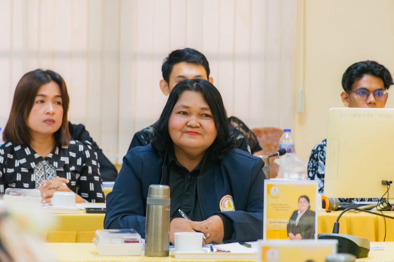 สกร.ระดับอำเภอเมืองปัตตานี เข้าร่วมประชุมติดตามการจัดการเรียนรู้ ประจำเดือนสิงหาคม 2569