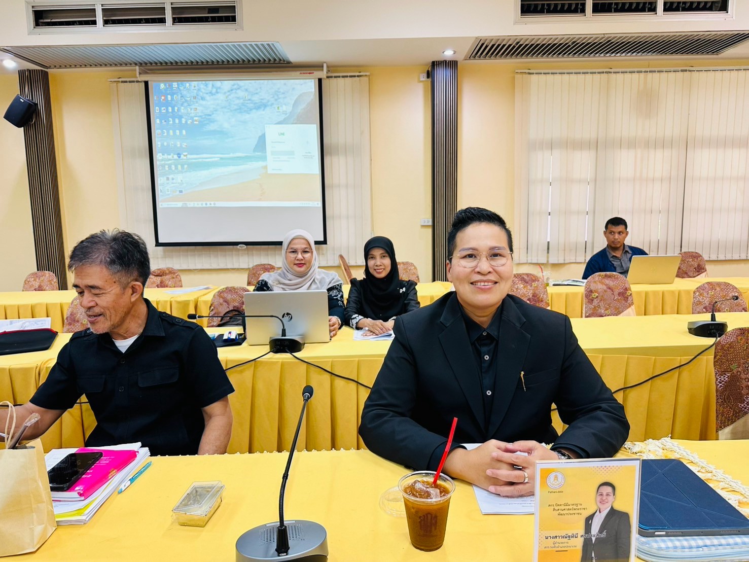 🤍🤍 สกร.ระดับอำเภอปะนาเระ เข้าร่วมประชุมแนวทางการพัฒนาคุณภาพการศึกษาในสถาบันศึกษาปอเนาะ 🤍🤍