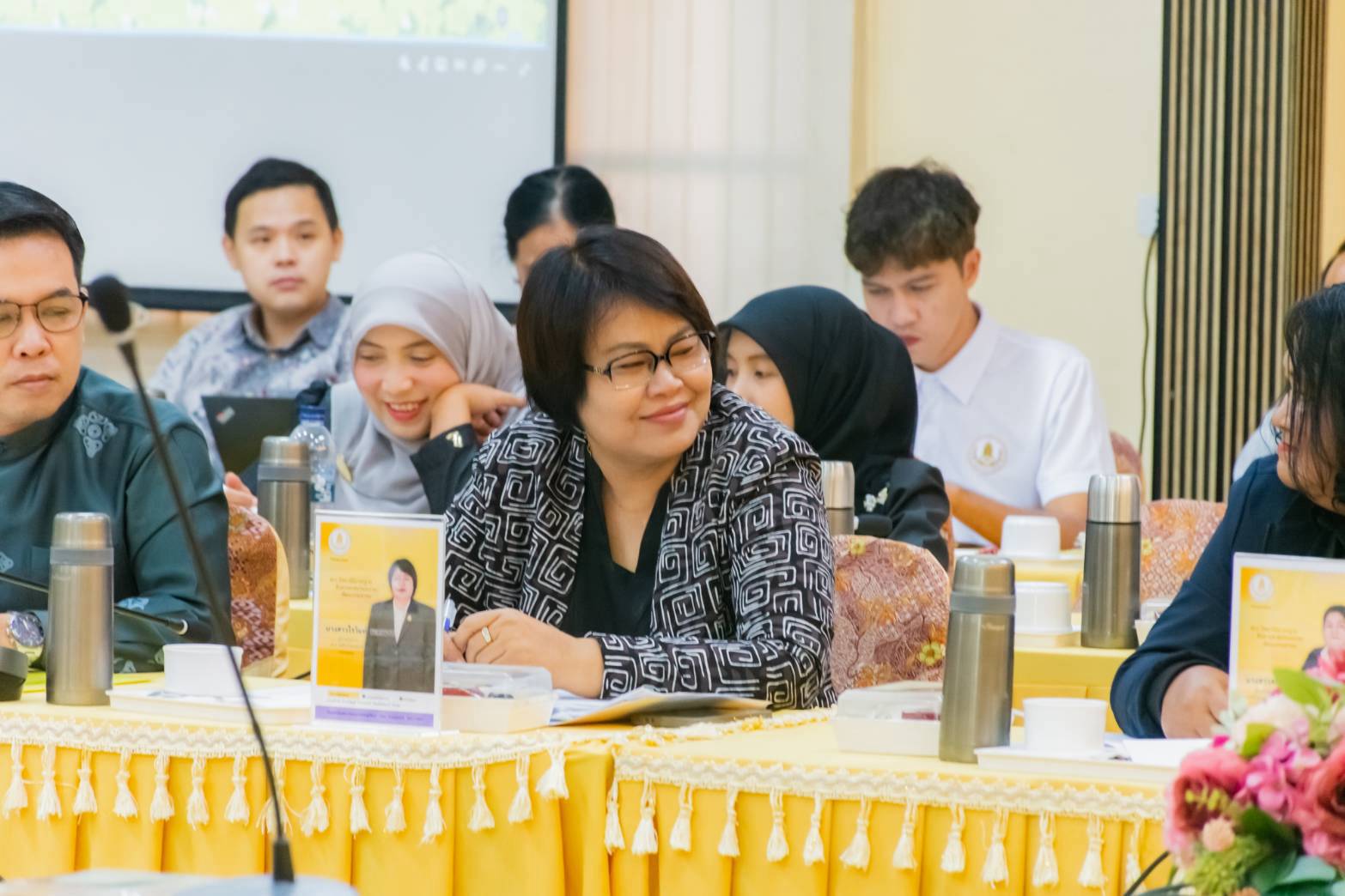 สกร.อำเภอยะรัง ร่วมประชุมติดตามงานประจำเดือน สกร.จังหวัดปัตตานี