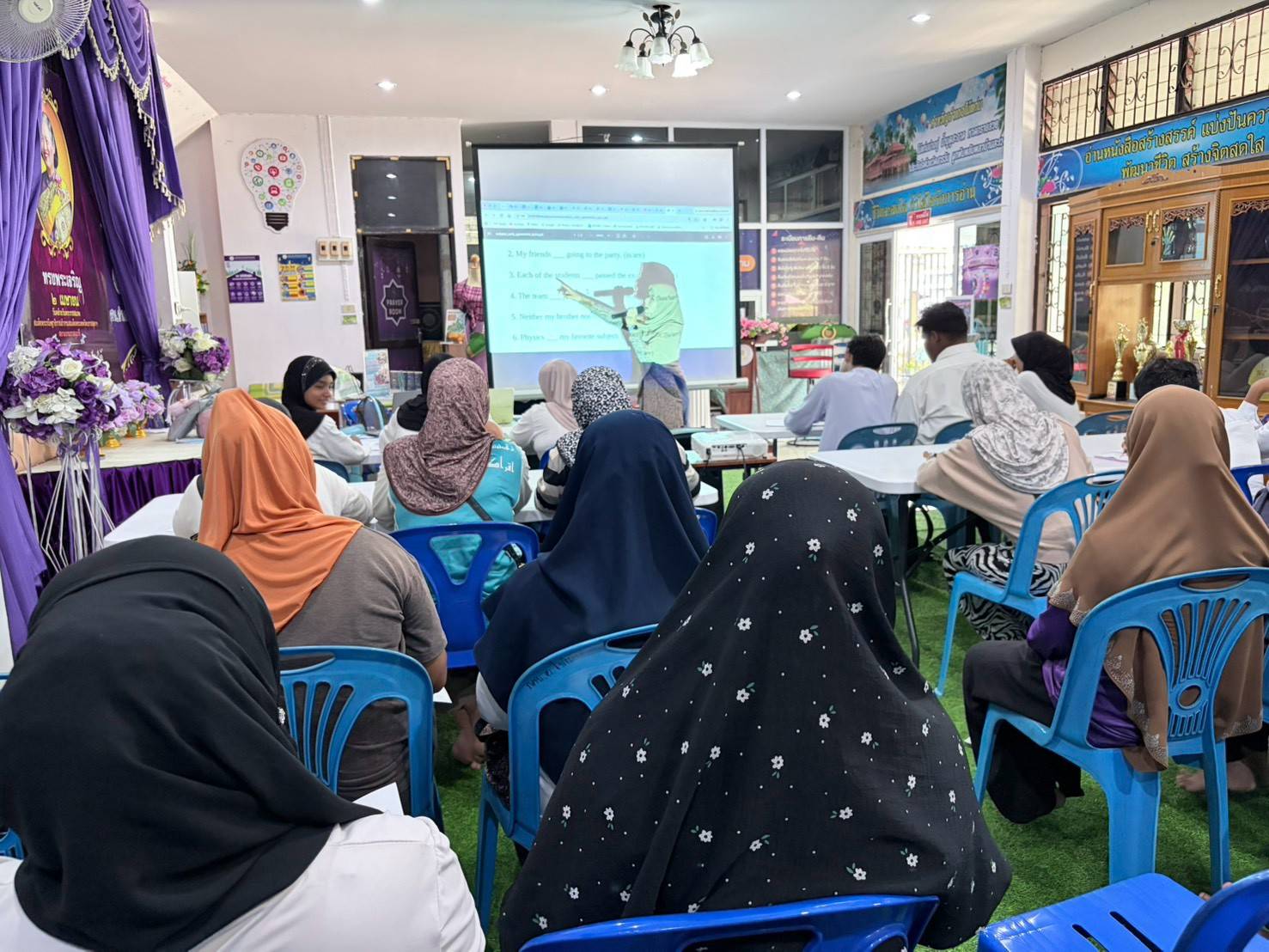สกร.ระดับอำเภอไม้แก่น จัดโครงการ N-NET Smart Camp” (เป็นวันที่ 2 ติวเข้มวิชาภาษาอังกฤษกลับ) ประจำภาคเรียน 1/2569