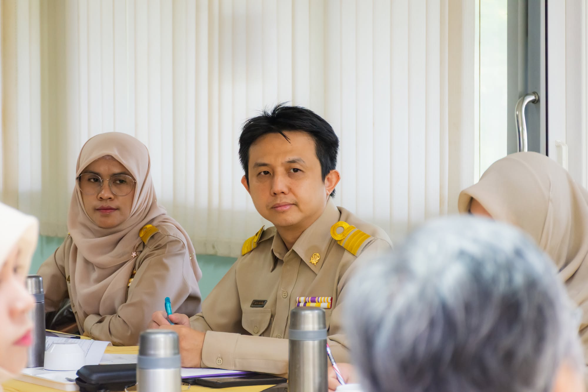 🏫 สกร.ระดับอำเภอเมืองปัตตานี เข้าร่วมประชุมเตรียมความพร้อมการขึ้นทะเบียนธนาคารหน่วยกิตสถานศึกษา