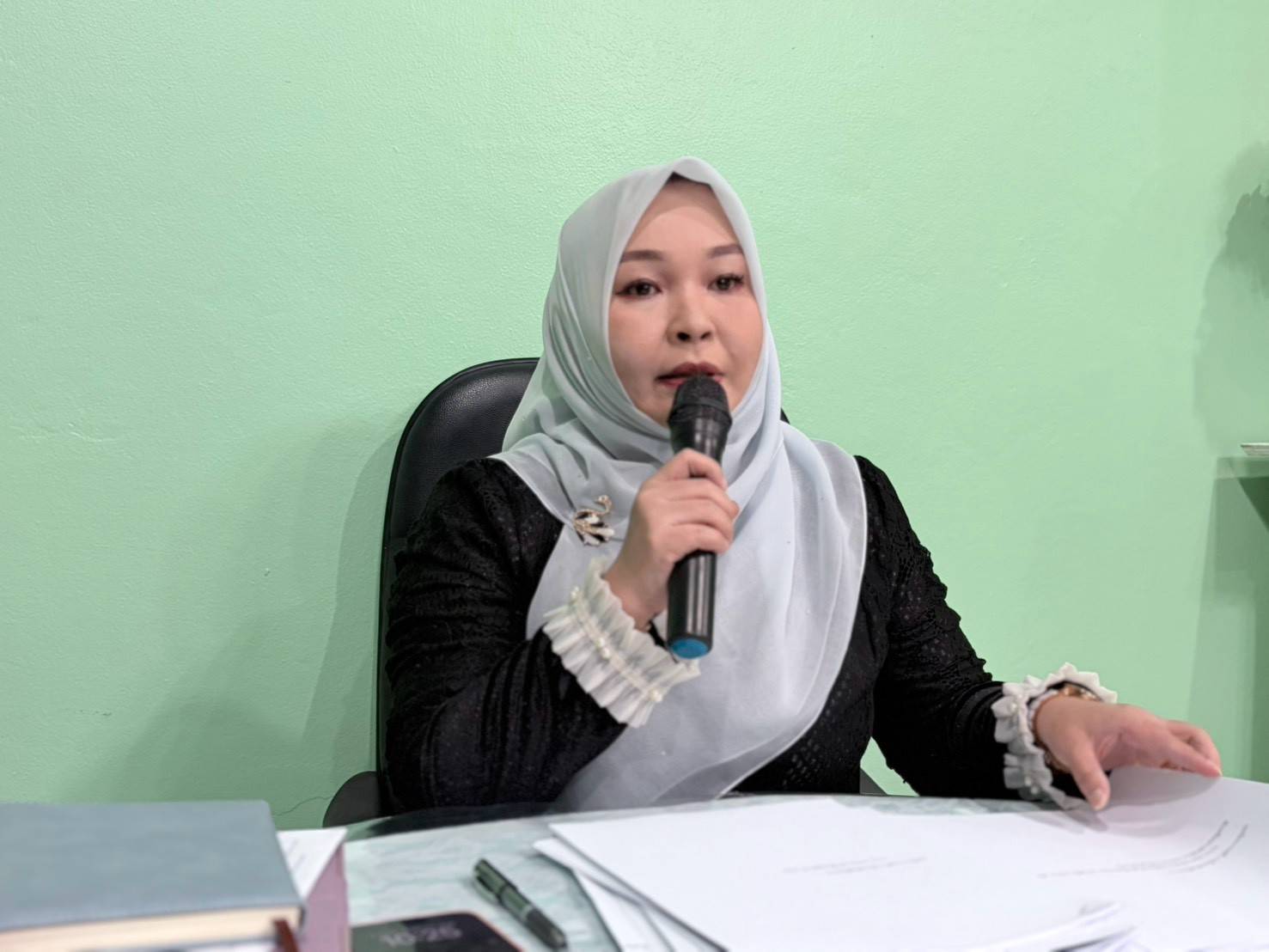 สกร.ระดับอำเภอไม้แก่น ประชุมบุคลากรเพื่อติดตามการจัดการส่งเสริมการเรียนรู้ ประจำเดือนสิงหาคม 2569