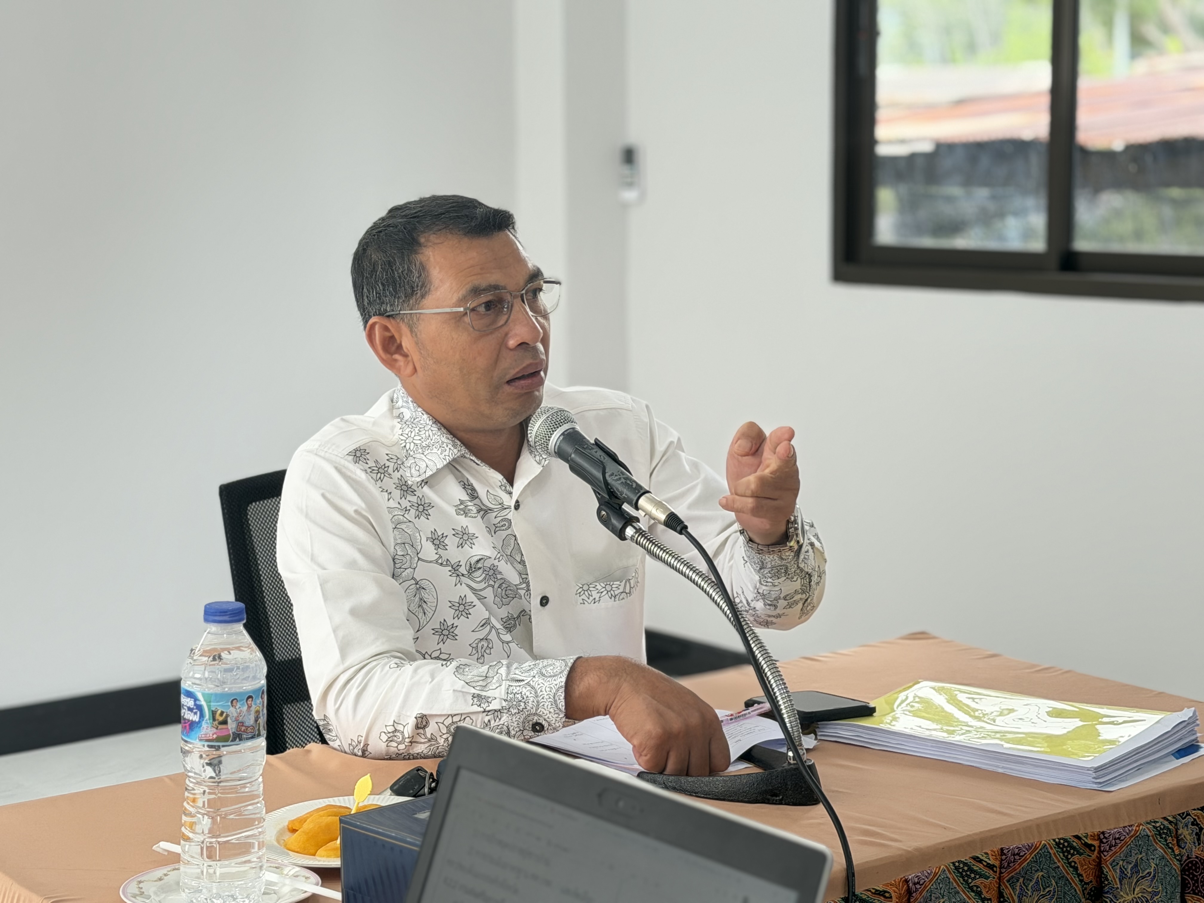 🌸สกร.ระดับอำเภอมายอ ประชุมประจำเดือนสิงหาคม 2569