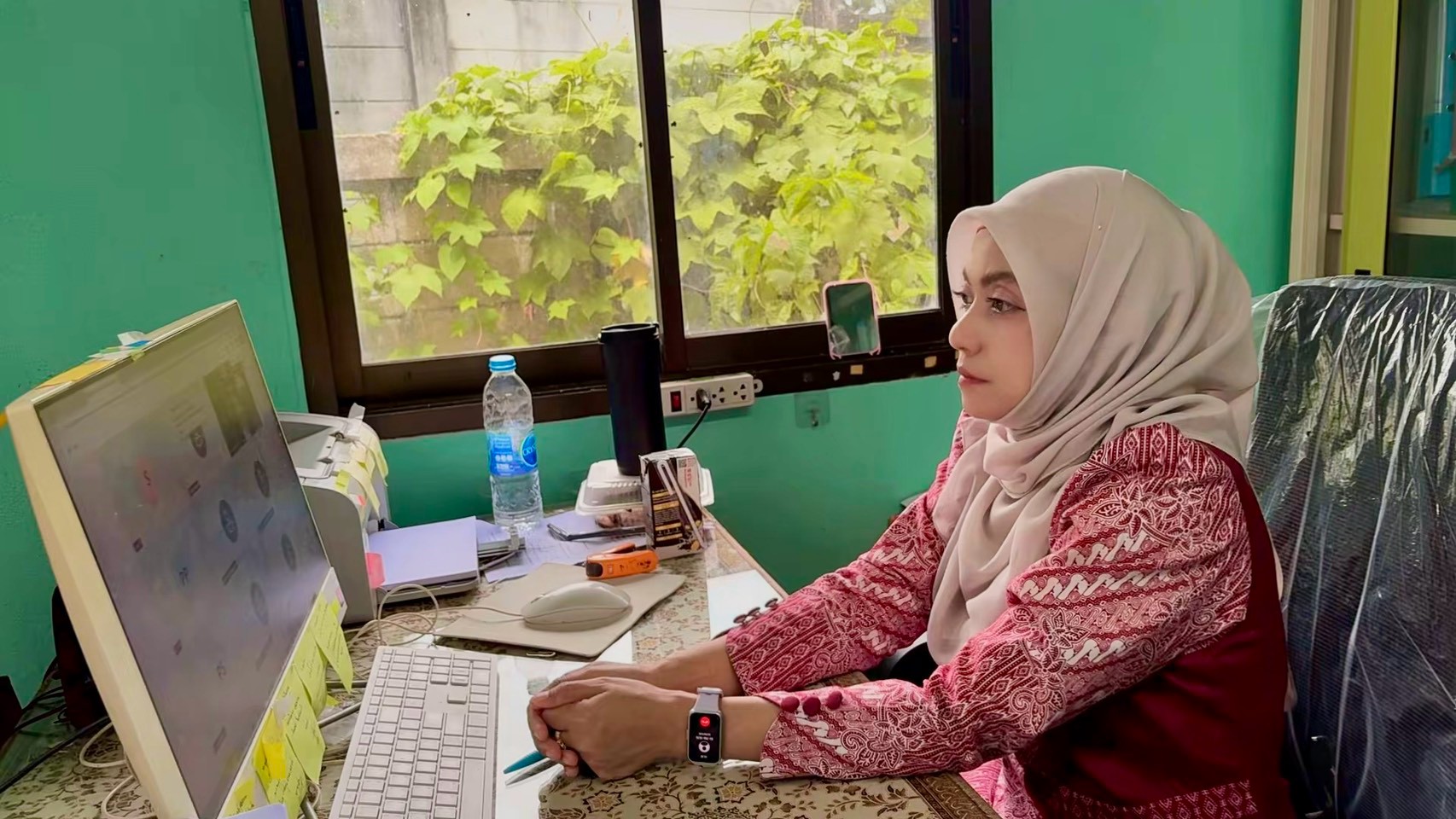 สกร.ระดับอำเภอกะพ้อ เข้าร่วมประชุมกิจกรรม  DOLE LD Clinic Online ครั้งที่ 2 ผ่านระบบออนไลน์ Microsoft  Teams