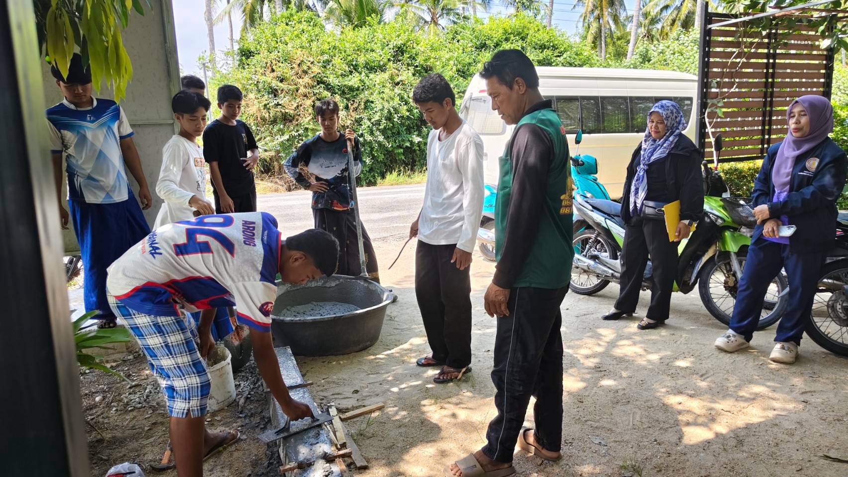 🤍🤍ศกร.ระดับตำบลบ้านกลาง จัดกิจกรรมโครงการศูนย์ฝึกอาชีพชุมชน🤍🤍