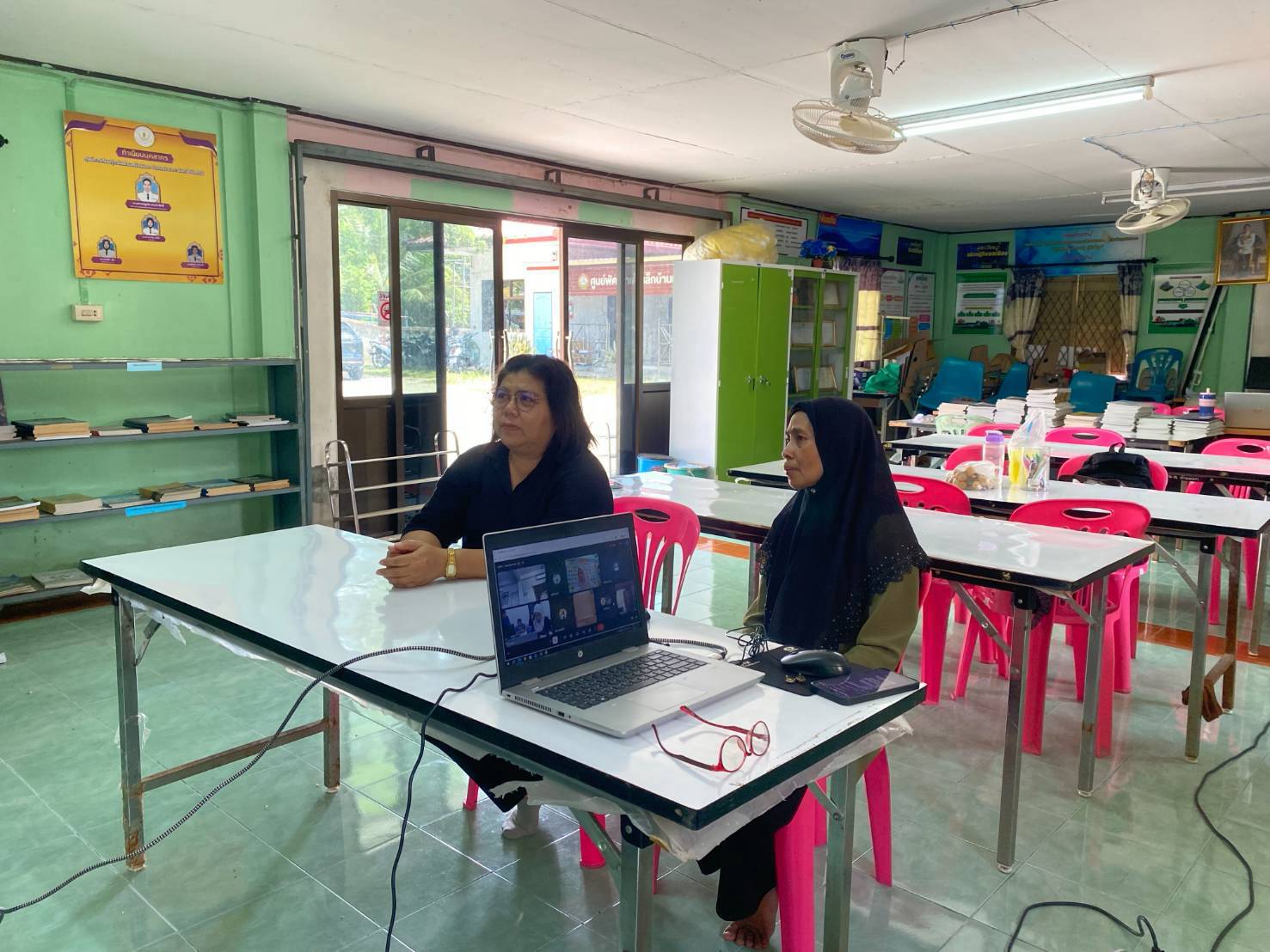🩶🩶สกร.ระดับอำเภอปะนาเระ ประชุมเตรียมการดำเนินกิจกรรมฯ ผ่านระบบการประชุมทางไกลผ่านจอภาพ Zoom Cloud🩶🩶