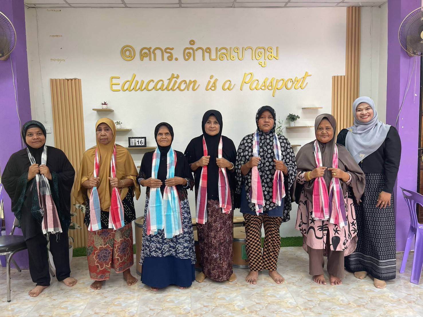 สกร.อำเภอยะรัง จัดกิจกรรม "สูงวัยสุขภาพดี" เสริมสร้างกาย-ใจ-สมอง แก่ผู้สูงอายุในตำบล