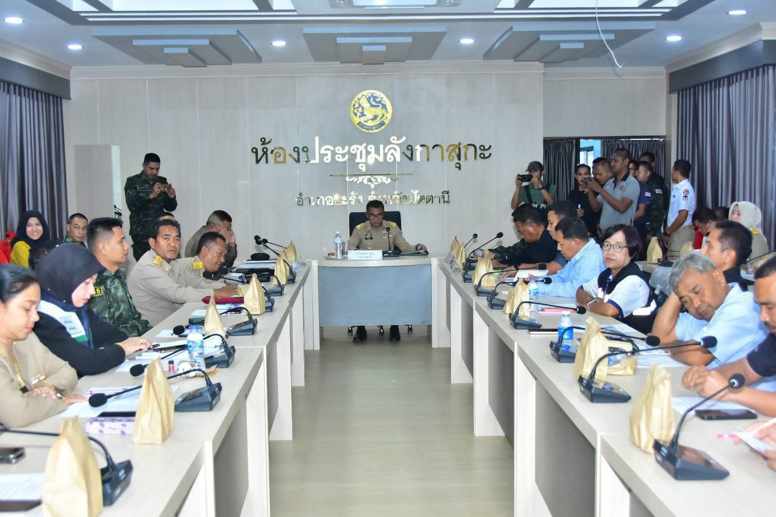 สกร.ระดับอำเภอยะรัง ร่วมประชุมหัวหน้าส่วนราชการอำเภอยะรัง ประจำเดือนตุลาคม 2569 พร้อมประชาสัมพันธ์เปิดรับสมัครนักศึกษาใหม่