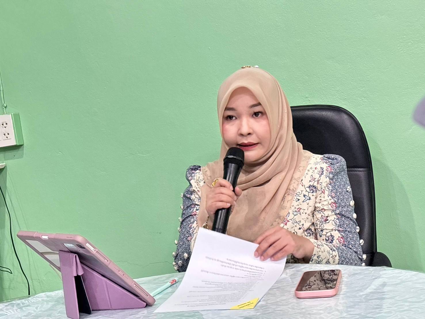 ผู้อำนวยการ สกร.ระดับอำเภอไม้แก่น เป็นประธานประชุมติดตามการจัดการเรียนรู้ ประจำเดือนตุลาคม 2569