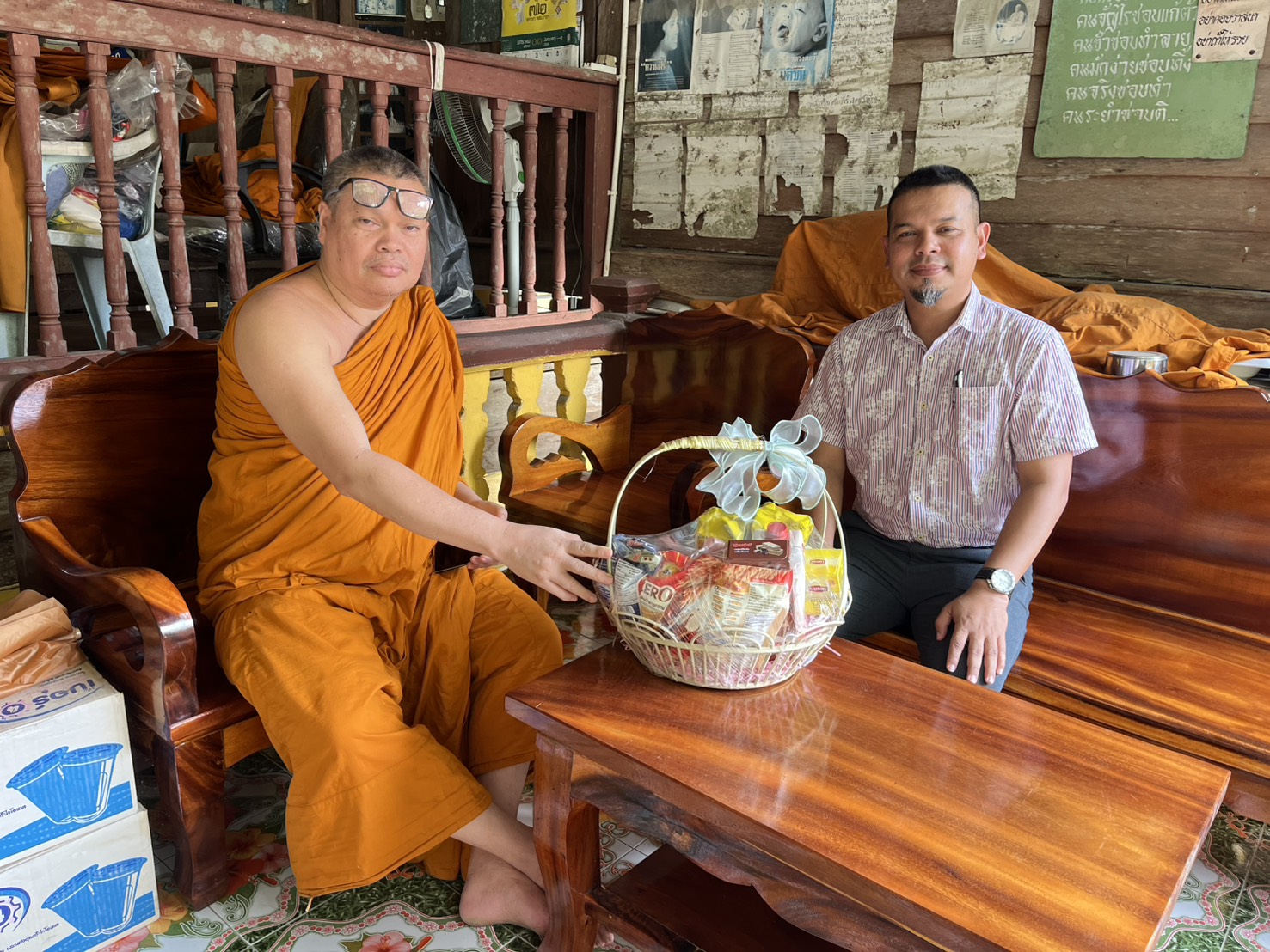 📢 20 ตุลาคม 2569 | ผอ.สกร.ระดับอำเภอยะหริ่ง “ลงพื้นที่เยี่ยมเยือนพบปะเจ้าอาวาส  เสริมสร้างความสัมพันธ์อันดีและความร่วมมือกับภาคีเครือข่ายในพื้นที่”✨