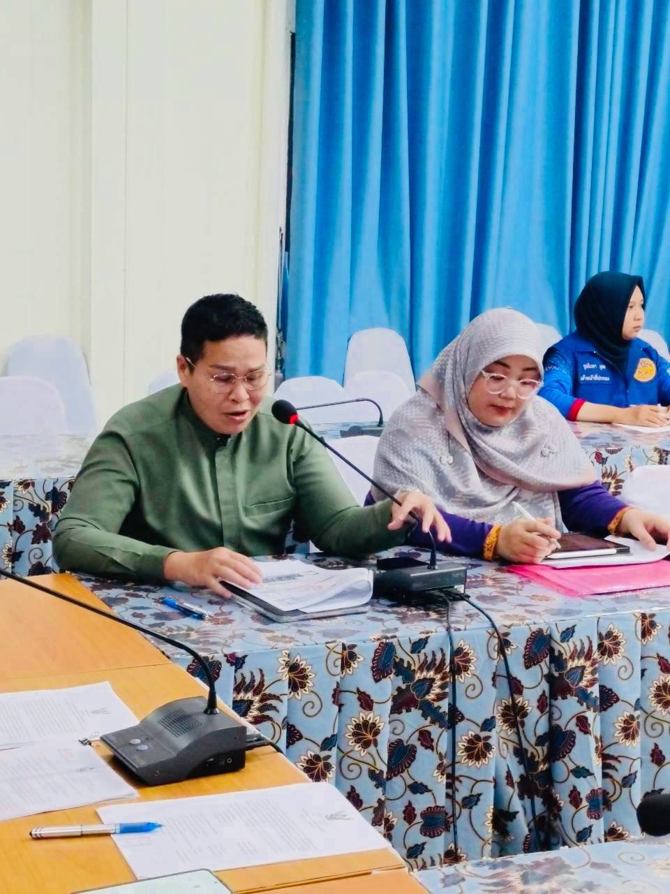 🤍🤍สกร.ระดับอำเภอปะนาเระ ร่วมประชุมขับเคลื่อน Thailand Zero Dropout Plus🤍🤍